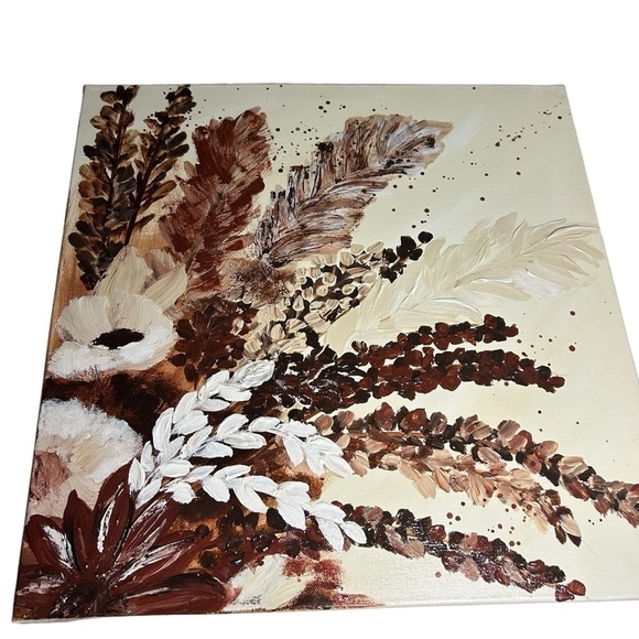 Original Artwork Acrylics on Canvas Impressionism 16" x 16" - Picture 6 of 14